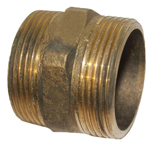 Rosca Con Tuerca 1 1/4 Jm Bronce Roscado  763 1