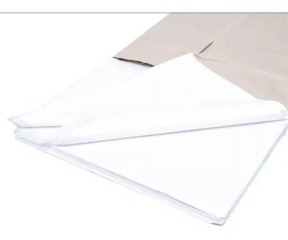 Papel Seda Blanco 70x100 Cm Resma 400 Hojas Apto Gastronomia 0