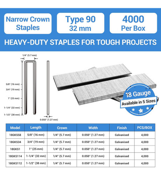Tornillos 18 Calibre Para Estuchería, 32 Cm, 10000 Pcs 1