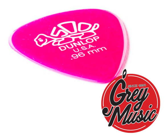 Pack X12 Puas Jim Dunlop 41r 0,96 Delrin 500 Rosa Fuerte 1 Pack X12 Puas Jim Dunlop 41r 0,96 Delrin 500 Rosa Fuerte 1