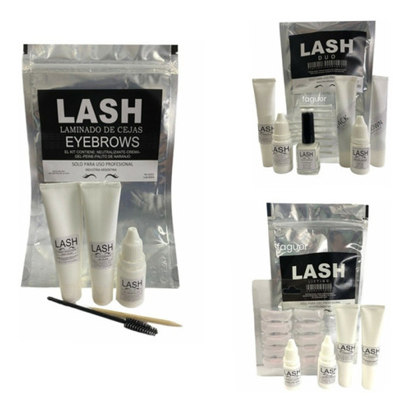 Kit X 3 Laminado De Cejas, Lifting + Duo Pestañas Lash 0 Kit X 3 Laminado De Cejas, Lifting + Duo Pestañas Lash 0
