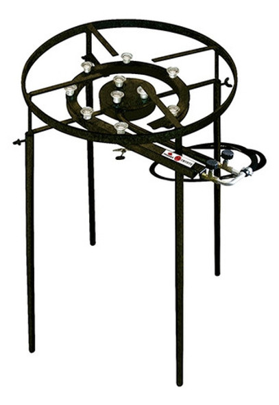 Anafe Paellero A Gas Con Doble Quemador Progas 0