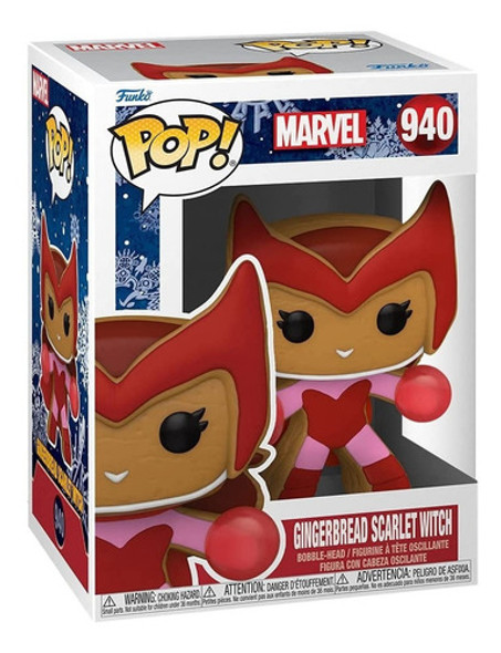 Funko Pop Marvel Gingerbread Scarlet Witch 0