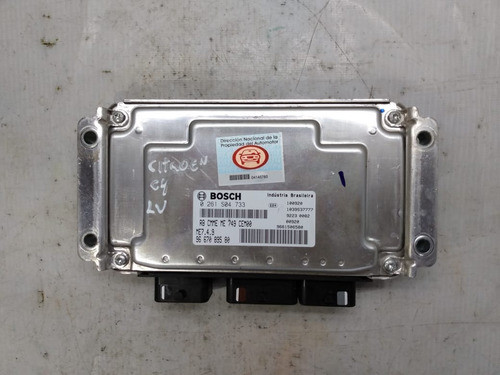 Ecu Bosch Citroën C3 1.6 16v 2010 0