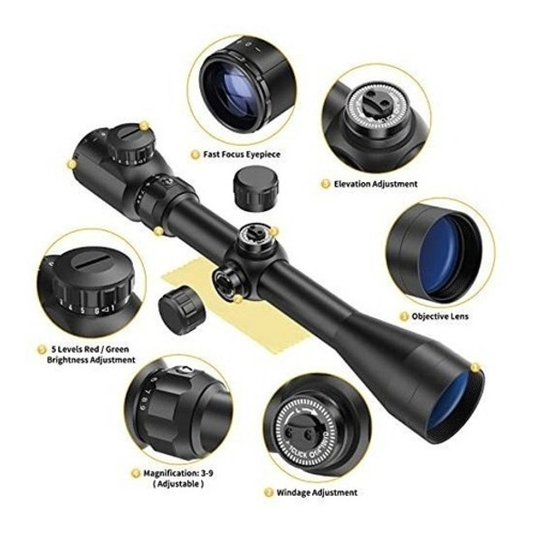 Twod Rifle Airsoft - Alcance De 3 A 0.354 X 1.575 in, Color 1 Twod Rifle Airsoft - Alcance De 3 A 0.354 X 1.575 in, Color 1