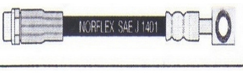 Flexible Freno Chevrolet Astra 99- Del. 0