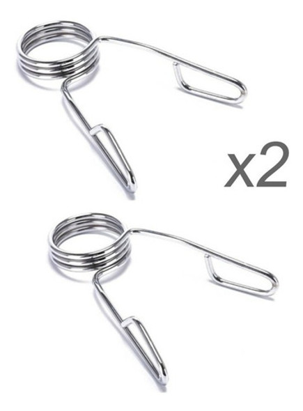 Tope Mariposa Tijera X2  De 30 Mm Cromo Traba Para Barra C 0 Tope Mariposa Tijera X2  De 30 Mm Cromo Traba Para Barra C 0