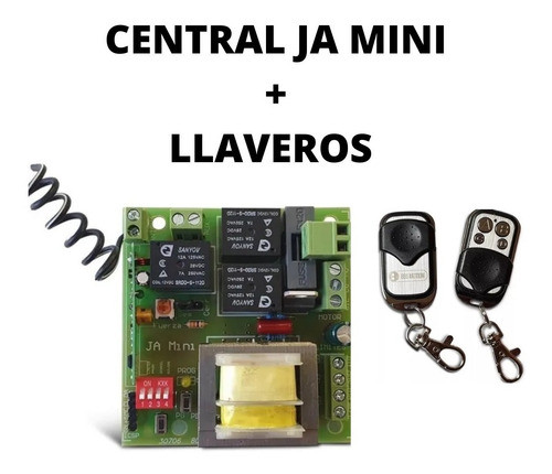 Kit Central Ja Mini Mas Dos  Llaveros Copiadores 0