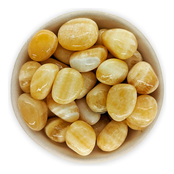 Piedra Onix Amarillo Rolada X 1u. 0 Piedra Onix Amarillo Rolada X 1u. 0