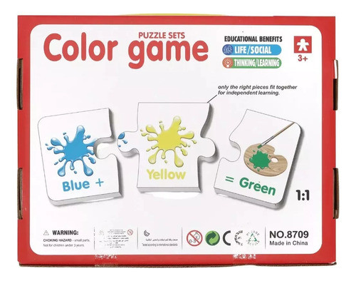 Puzzle Didáctico  Diferentes Diseños .144 Piezas 0