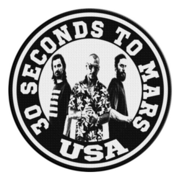Parche Termoadhesivo Musica 30 Seconds To Mars 0
