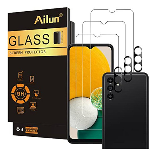Protector De Pantalla De Vidrio Ailun Para Galaxy A13 5g Paq 0