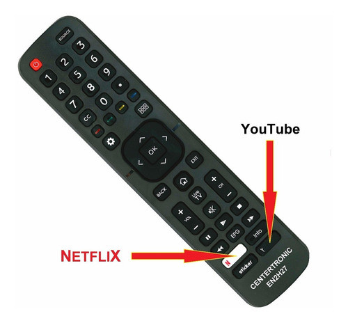 Control Remoto Lce32ih16 Lt32da765 Para Sanyo Jvc Smart Tv 1