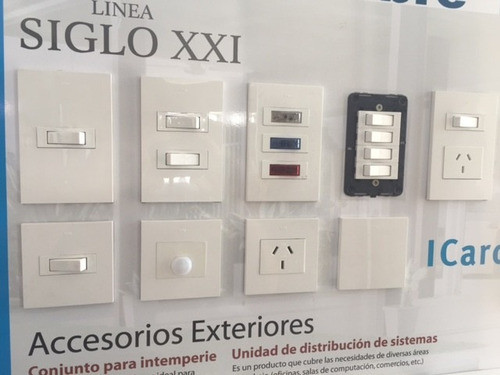 Llave Cambre Siglo Xxii 22 Tecla Combinacion Tapa 1