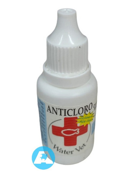 Anticloro Water Vet C/ Aloe Vera Gotero 15ml Rinde 300lts 0 Anticloro Water Vet C/ Aloe Vera Gotero 15ml Rinde 300lts 0
