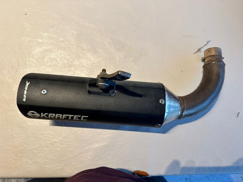 Caño De Escape Bajaj Dominar 400 1.0  Kraftec 1