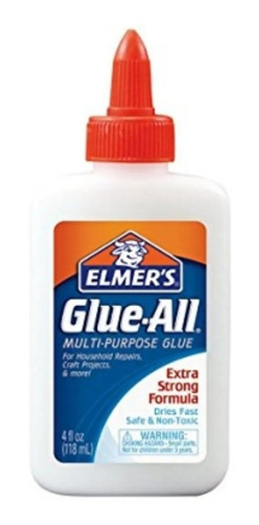 Adhesivo Elmers  Glue All 118ml X4unidades 0 Adhesivo Elmers  Glue All 118ml X4unidades 0