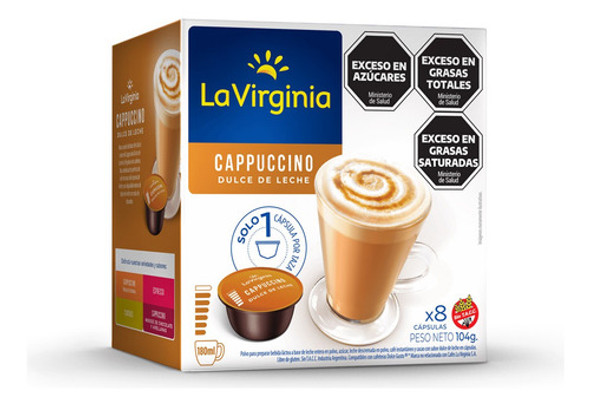 3 Cajas Cápsulas Dolce Gusto Compat La Virginia Saborizados 0