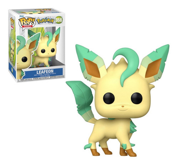 Funko Pop Pokemon Leafeon #866 Nuevo Original 0 Funko Pop Pokemon Leafeon #866 Nuevo Original 0