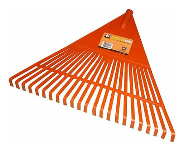 Escoba Rastrillo Barrehojas Plastica 160cm - Gardex 0