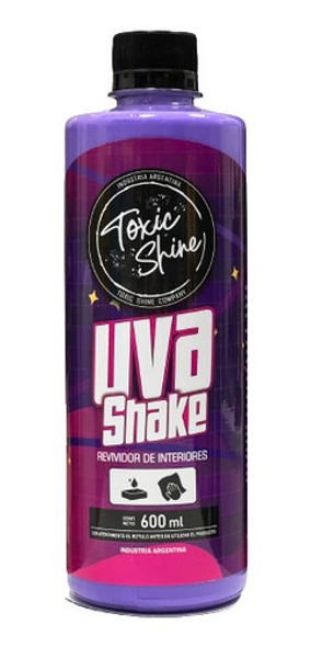 Toxic Shine Uva Shake Acondicionador Plasticos Interiores 0