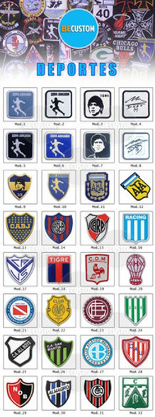 Parche Aplique Bordado Tenis Hockey Basquet Nfl Rugby Nhl 1