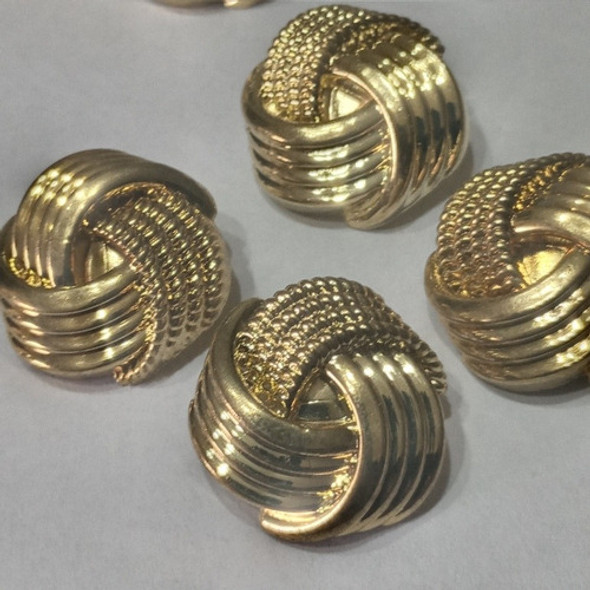 Antigua Casa De Botones Botones Dorados Simil Metal 24mm 1