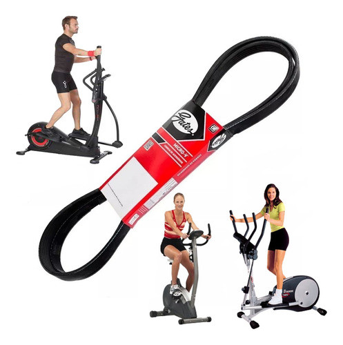 Correa Para Caminador Eliptico J390 (990mm) 6 Guias Gates 0