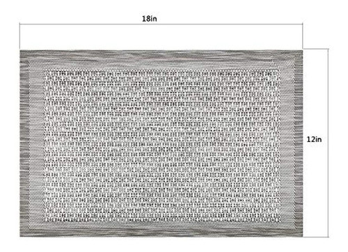 Juego De Manteles Individuales Jujin Jj De 8 Manteles Antide 1