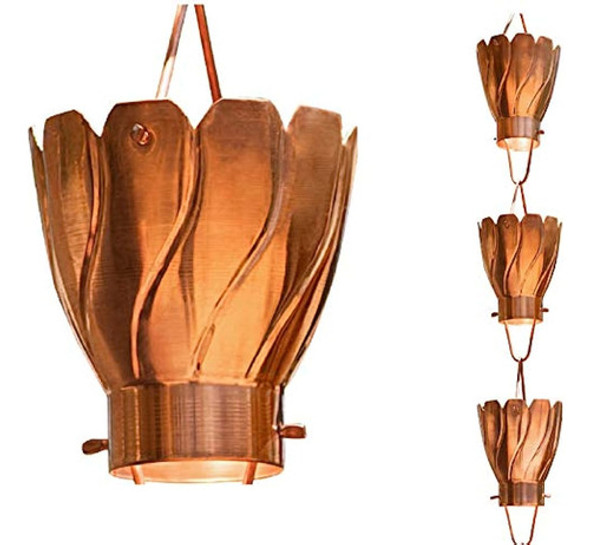 Monarca 85 Pies Cobre Puro Akira Cadena De Lluvia Cobre 0 Monarca 85 Pies Cobre Puro Akira Cadena De Lluvia Cobre 0