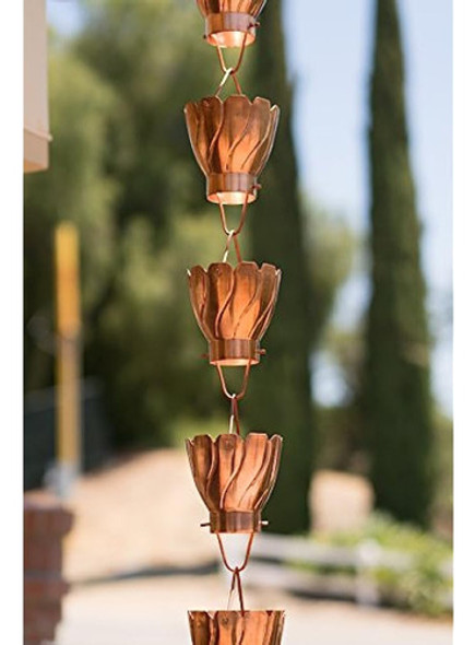 Monarca 85 Pies Cobre Puro Akira Cadena De Lluvia Cobre 1 Monarca 85 Pies Cobre Puro Akira Cadena De Lluvia Cobre 1