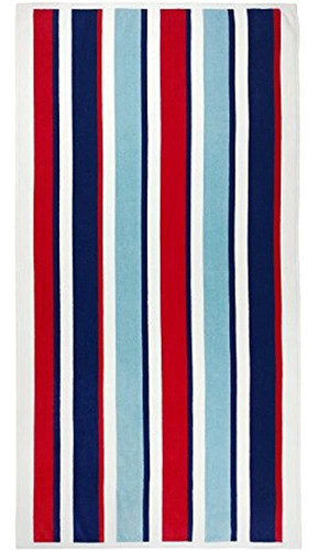 Kaufman - Multicolor Joey Cabana Stripe 4-pack 32in X 62in 1