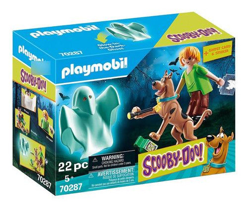 Playmobil scooby Doo Shaggy Y Fantasma 22 Piezas 0