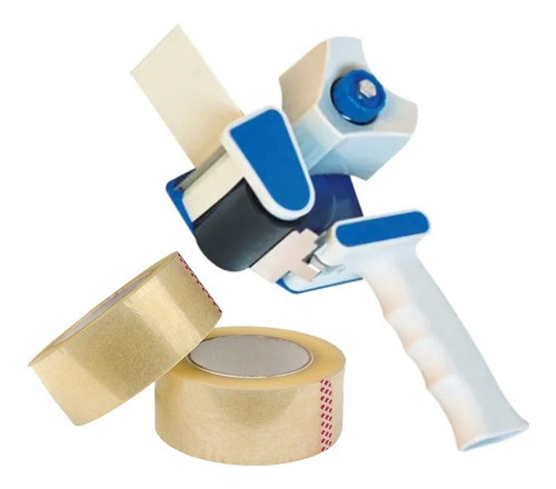 Combo Duo- Racionador/dispenser + Cinta Embalaje 48mm 0