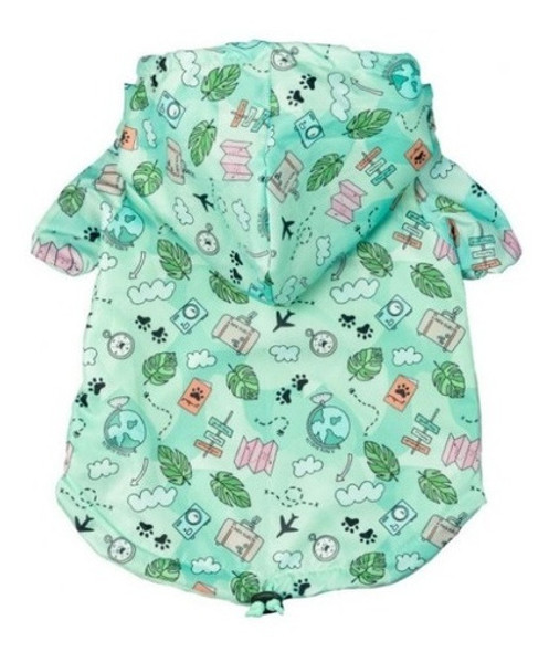 Piloto Impermeable Voyage M Ropa Perros Mascotas Cachorros 0