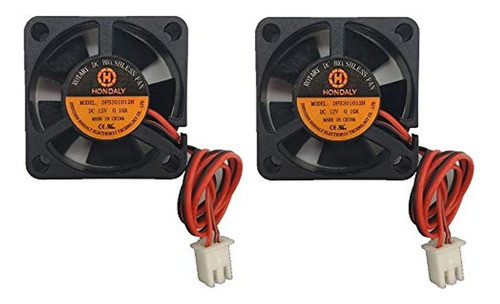 30 Mm 3010 30x30x10 Mm 1.2 PuLG. Ventilador 12v Dc Sin Escob 0