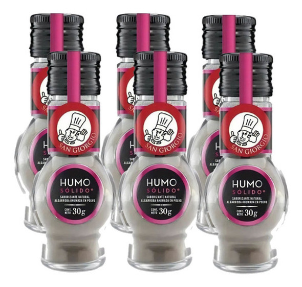 Pack 6 Frascos Humo Solido San Giorgio X30grms 0