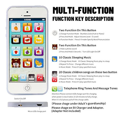 Cooplay Mi Primer Teléfono Celular Interactivo 1