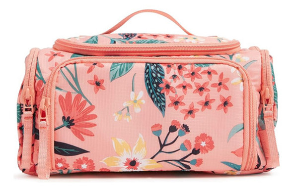 Vera Bradley Ripstop Bolsa Organizadora De Maquillaje Cosmét 0