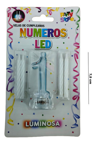 Vela Luminosa Led Con 4 Velitas X1 Nº1 1