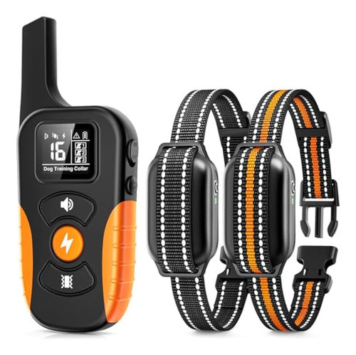 Collar De Choque Para Perros Para 2 Perros (5-120 0