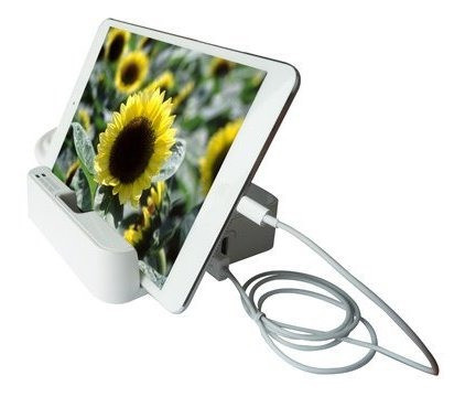 Rnd Desktop Charging Station Con 3 Enchufes De Ca Y 3 Puerto 1