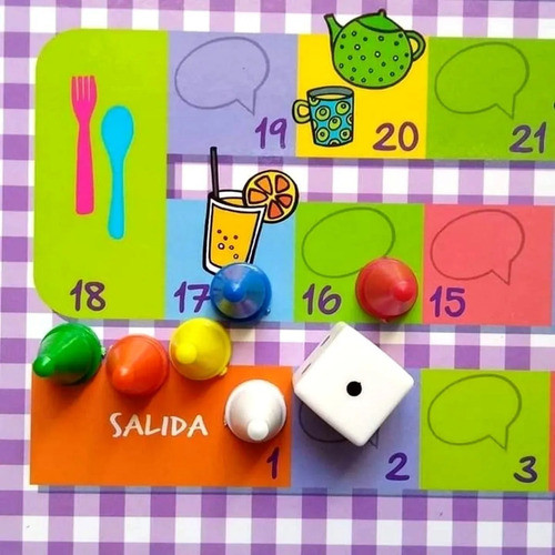 Juego Mesa Todos A La Mesa P/conversar En Flia Edu Emocional 1