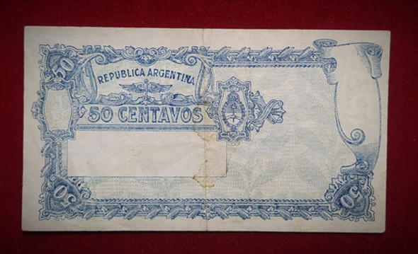 Billete 59 Centavos 1949 Bottero 1811 Progreso 1 Billete 59 Centavos 1949 Bottero 1811 Progreso 1