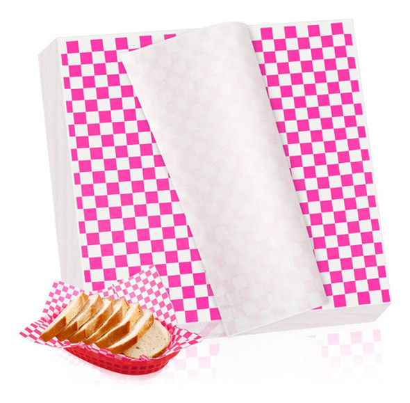 100 Hojas De Papel Para Delicatessen Encerado En Seco A Cuad 0