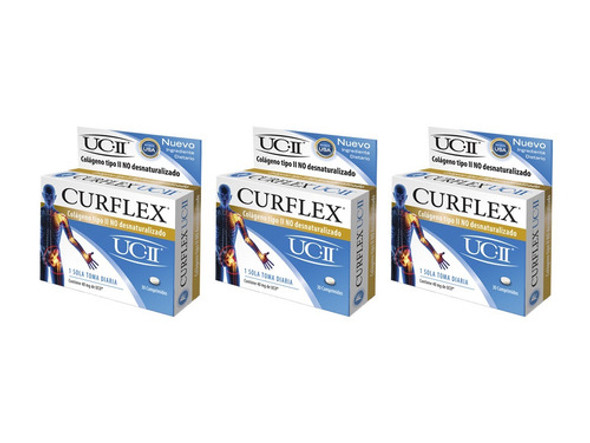Curflex X 90 Cmpr Colágeno Tipo Ii No Desnaturalizado Combo 1 Curflex X 90 Cmpr Colágeno Tipo Ii No Desnaturalizado Combo 1