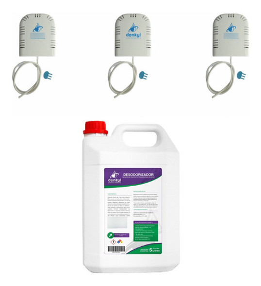 Desodorizador Por Goteo Ultra Pack (1 Bidon + 3 Dispenser) 0