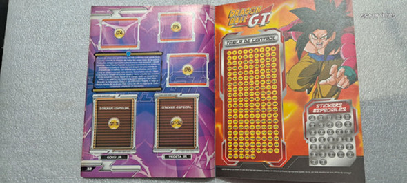 Álbum Sticker Dragon Ball Gt. Nuevo. Vacío 1 Álbum Sticker Dragon Ball Gt. Nuevo. Vacío 1