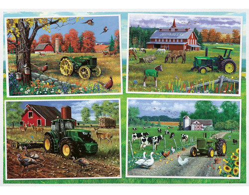 Ravensburger John Deere Classic 500 Piece Large Format Jigsa 0