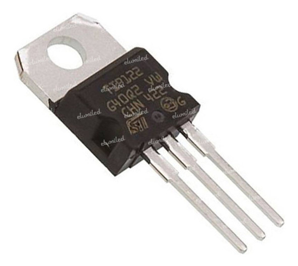 5 Transistores Tip122 Npn Darlington 5a 100v 65w To-220 0